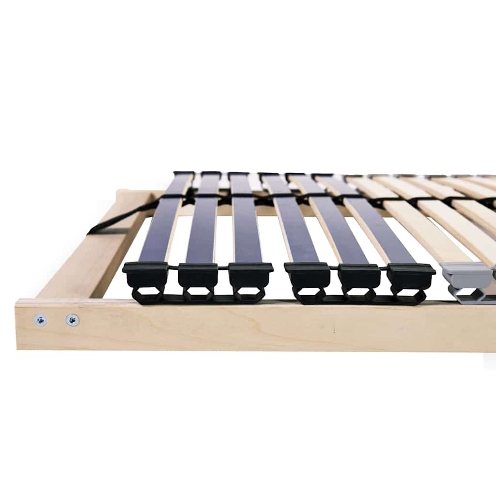 Sommier à lattes Marron 70 x 190 cm Bois de hêtre massif - XIOS