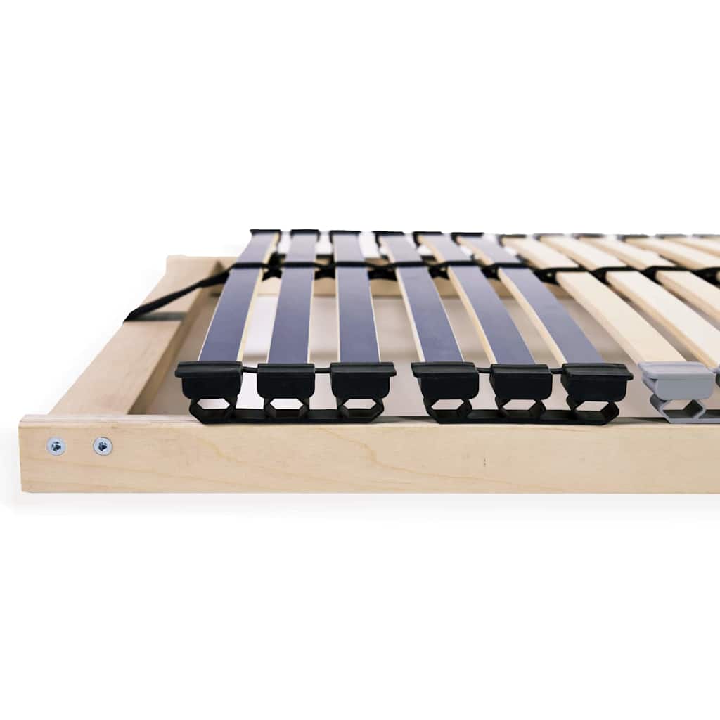 Sommier à lattes Marron 70 x 190 cm Bois de hêtre massif - XIOS