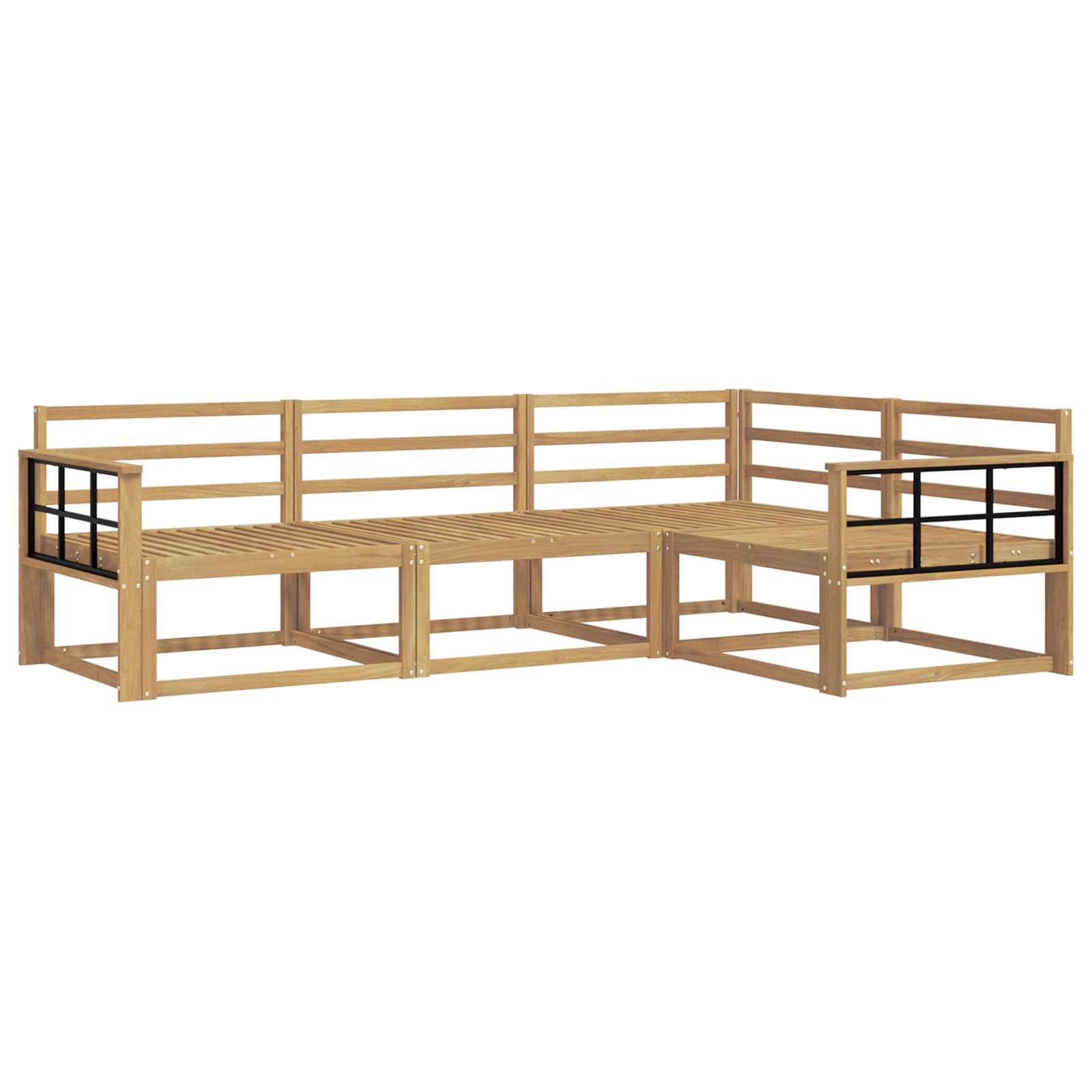 Ensemble de canapés d'extérieur 4 pcs Blanc - XIOS