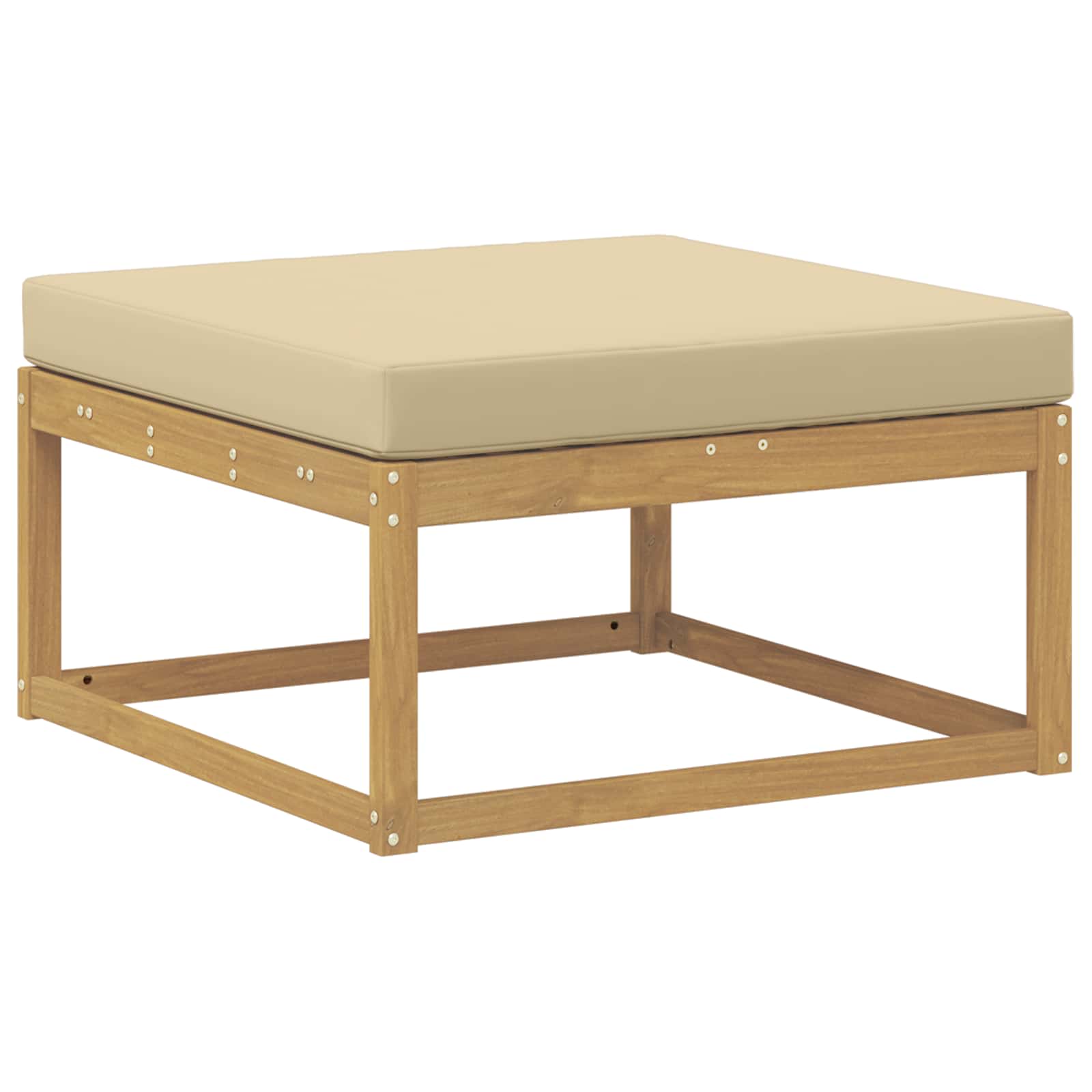 Ensemble de canapés d'extérieur 7 pcs Blanc et Beige - XIOS