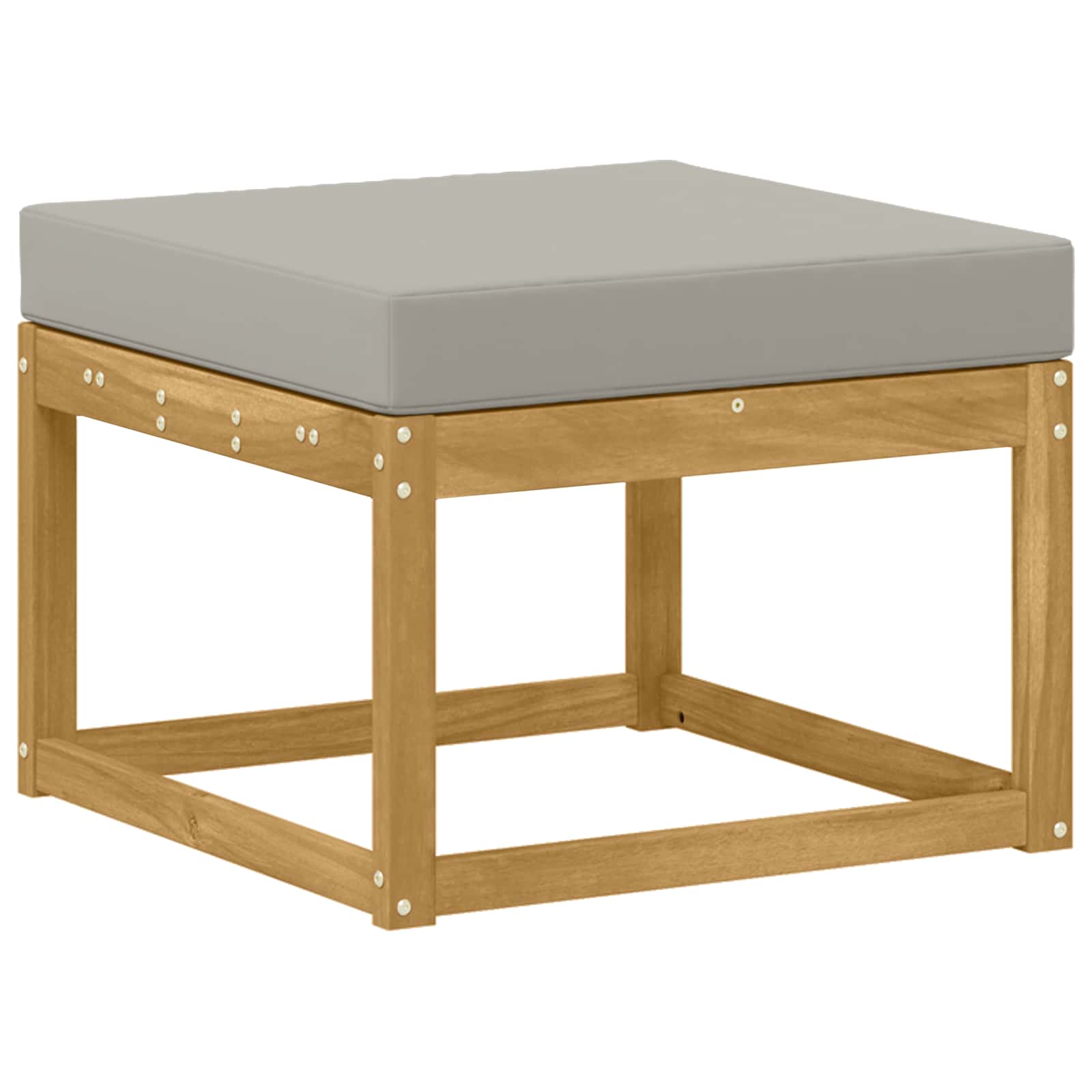 Ensemble de canapés d'extérieur 4 pcs Blanc et gris clair - XIOS