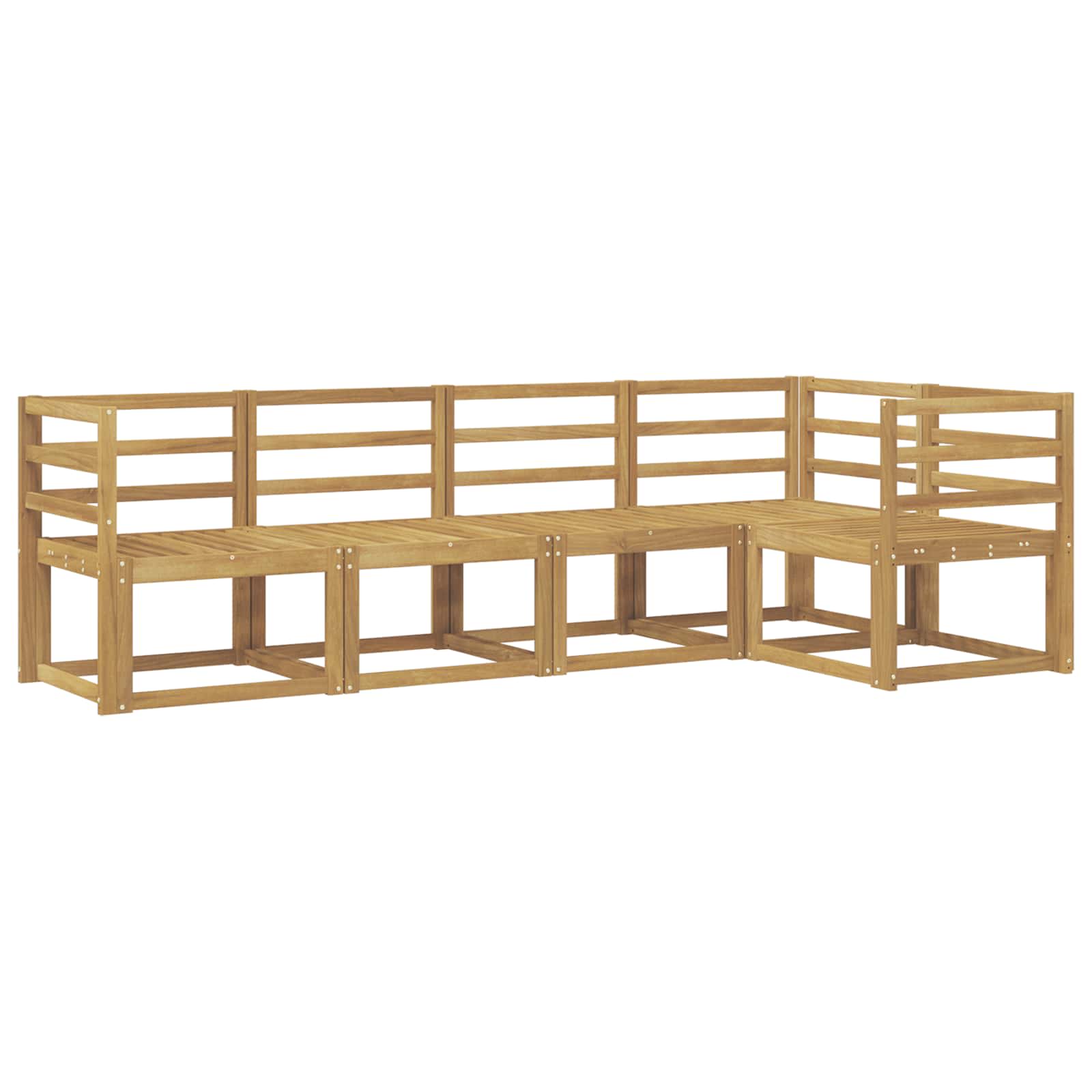 Ensemble de canapés d'extérieur 5 pcs Blanc - XIOS