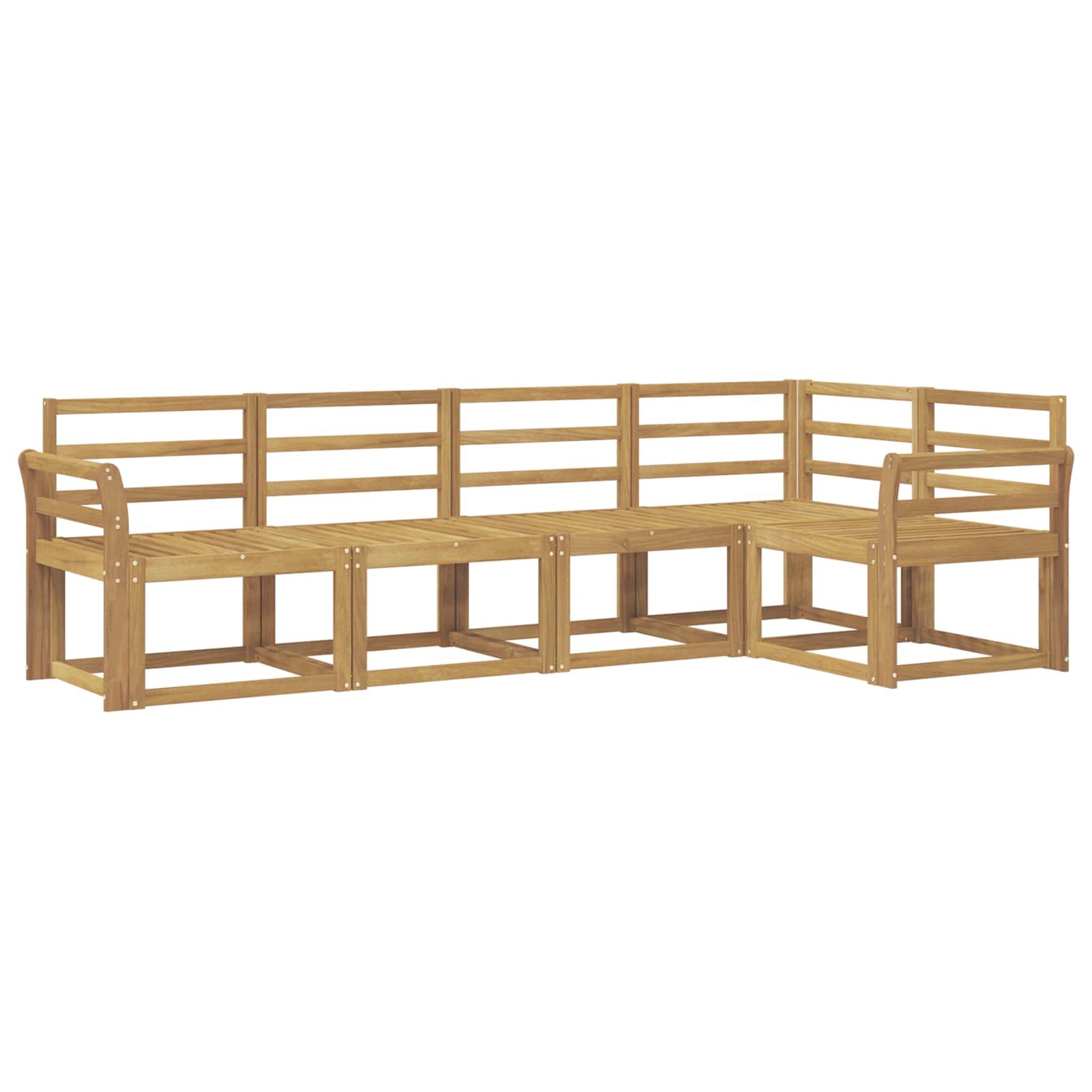 Ensemble de canapés d'extérieur 5 pcs Blanc - XIOS