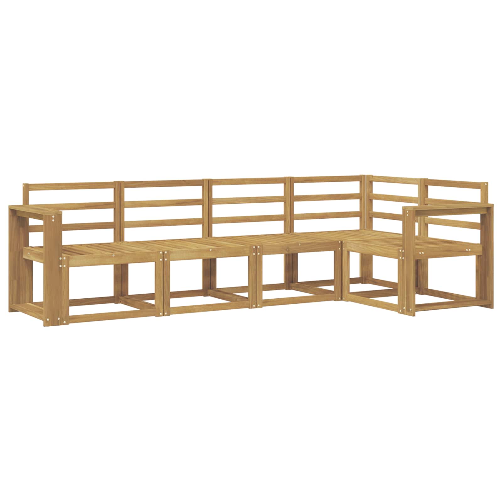 Ensemble de canapés d'extérieur 5 pcs Blanc - XIOS