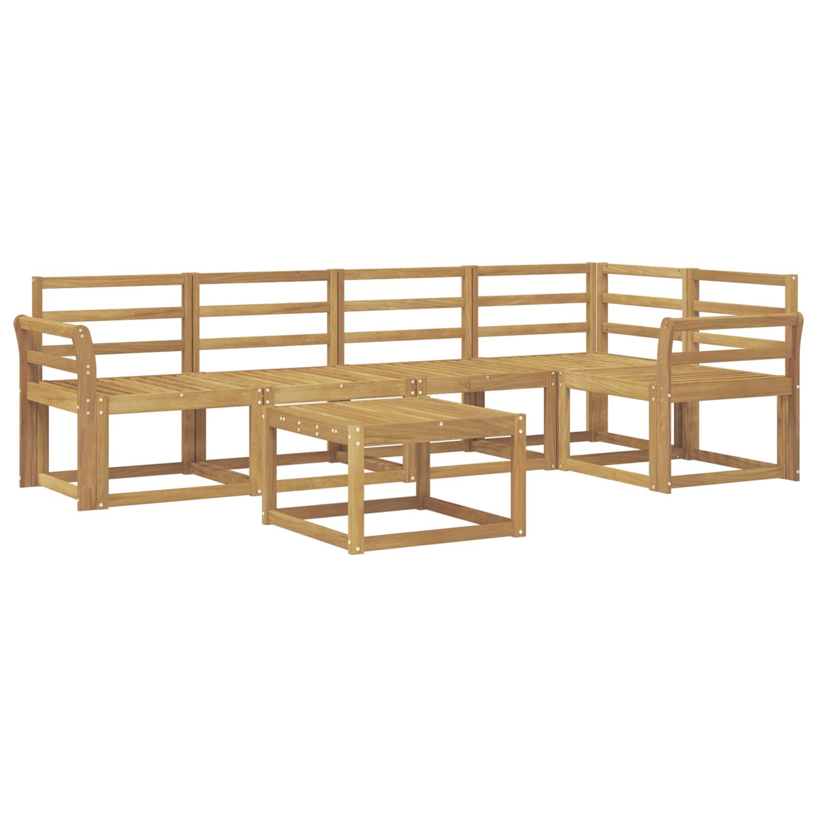 Ensemble de canapés d'extérieur 6 pcs Blanc - XIOS