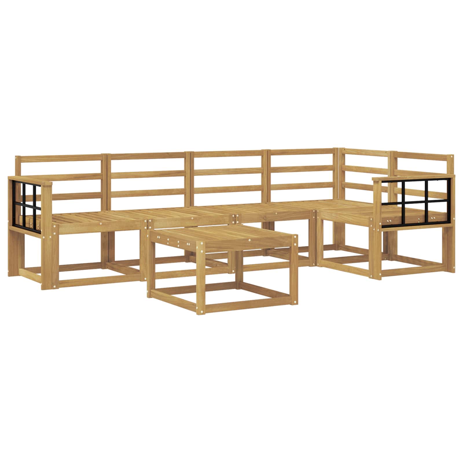 Ensemble de canapés d'extérieur 6 pcs Blanc - XIOS