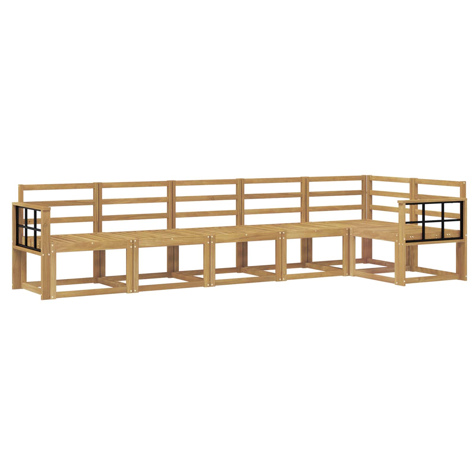 Ensemble de canapés d'extérieur 6 pcs Blanc - XIOS