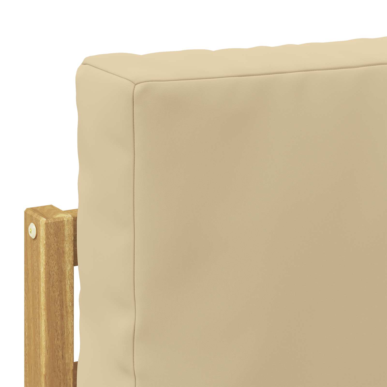 Ensemble de canapés d'extérieur 8 pcs Blanc et Beige Polyester - XIOS