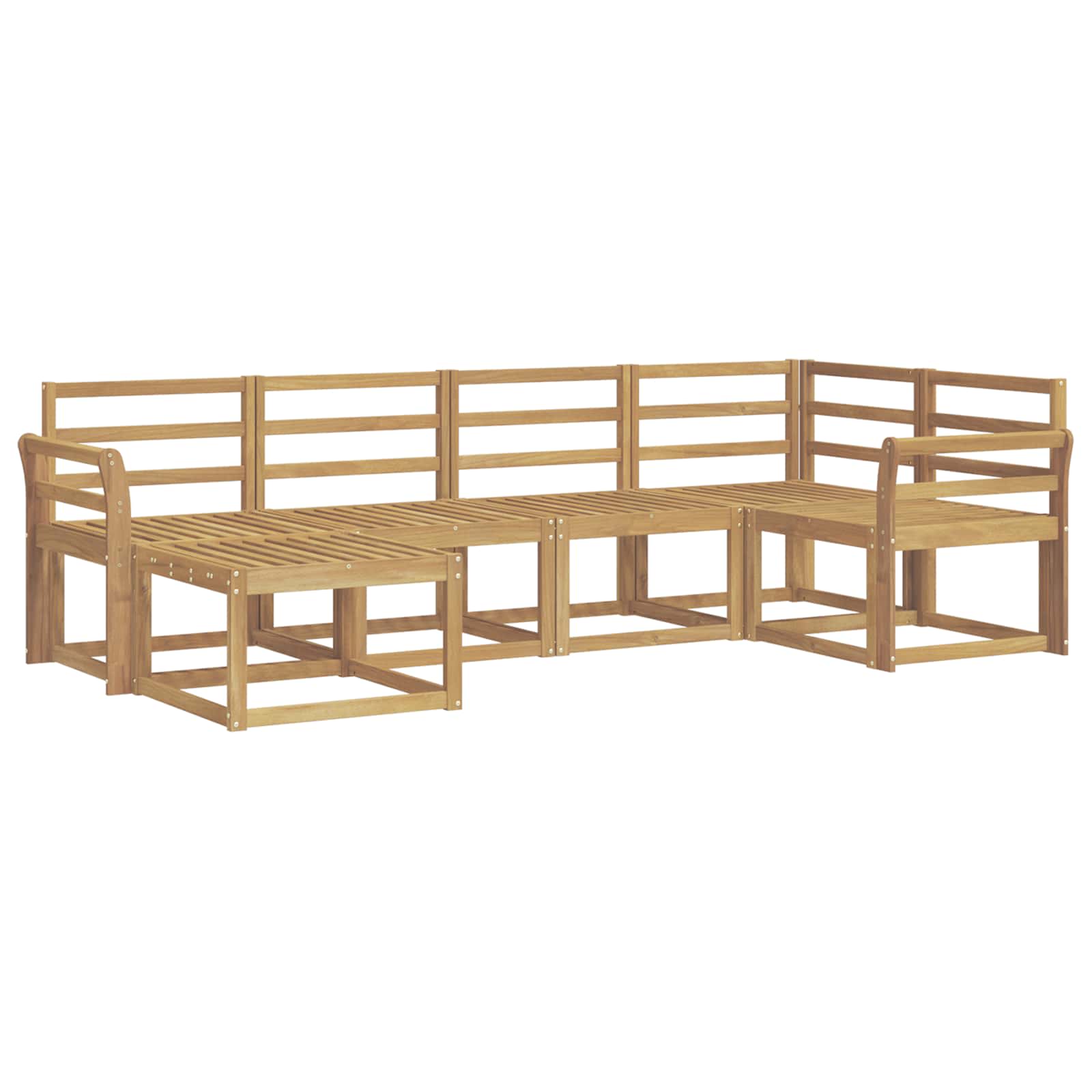 Ensemble de canapés d'extérieur 6 pcs Blanc - XIOS