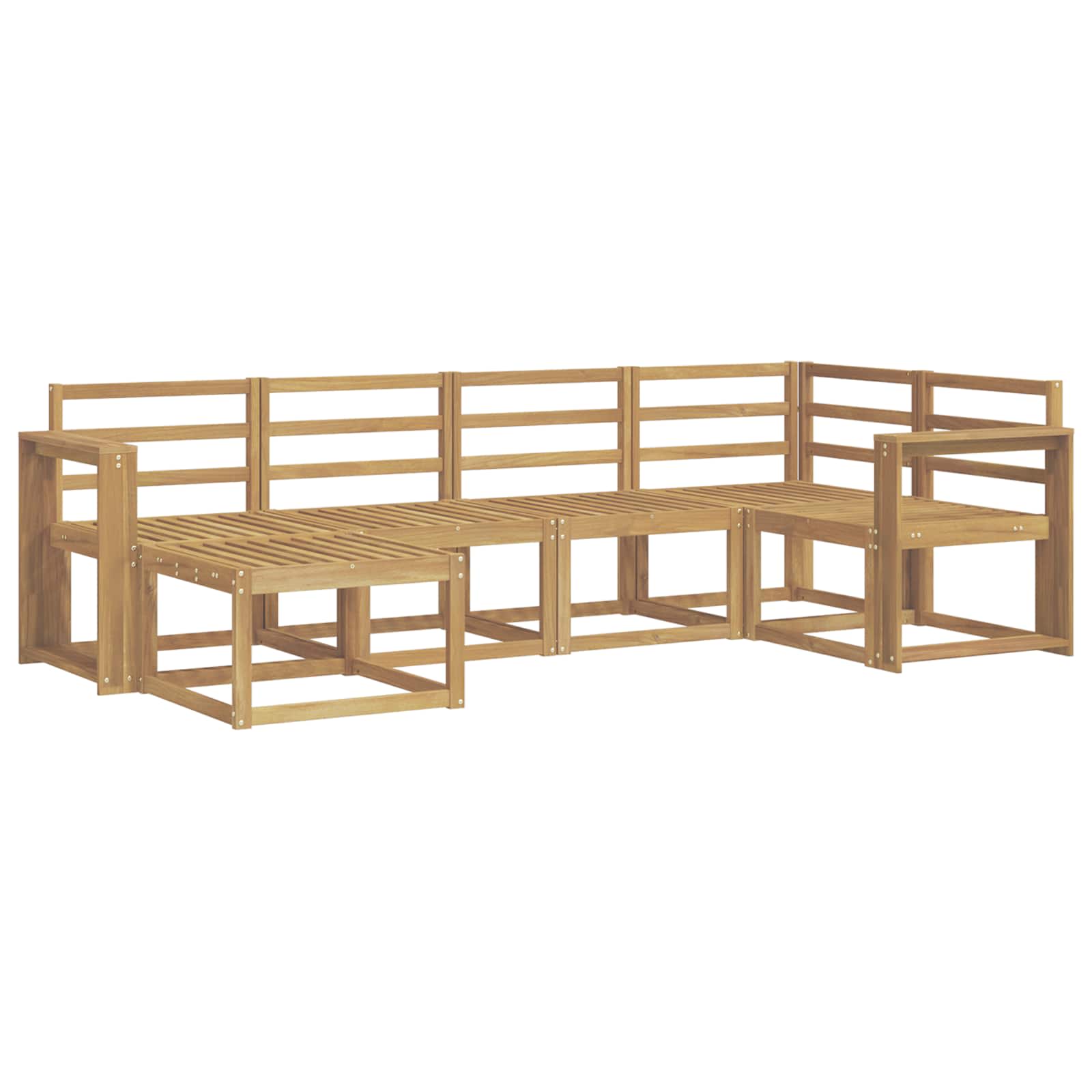 Ensemble de canapés d'extérieur 6 pcs Blanc - XIOS