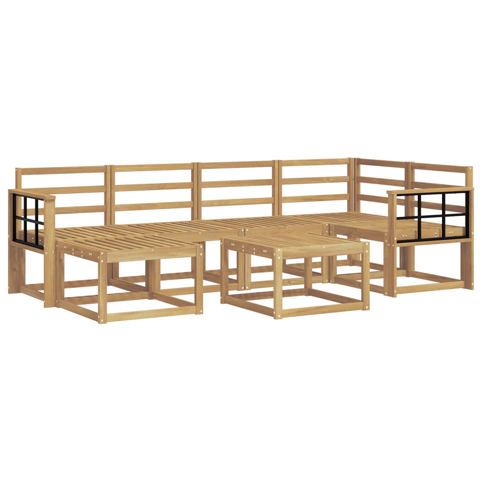 Ensemble de canapés d'extérieur 7 pcs Blanc - XIOS