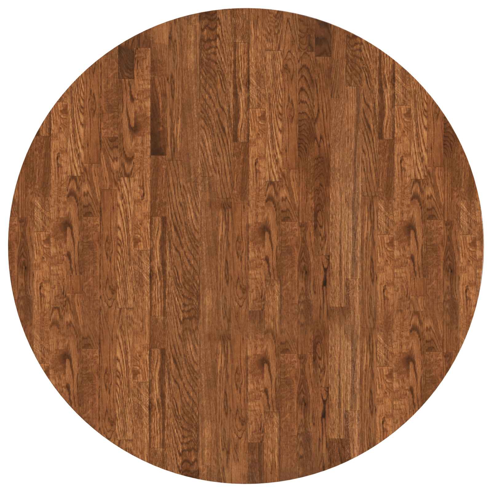 Plateau de table Ø 90 x 4 cm Rond Bois de chêne massif