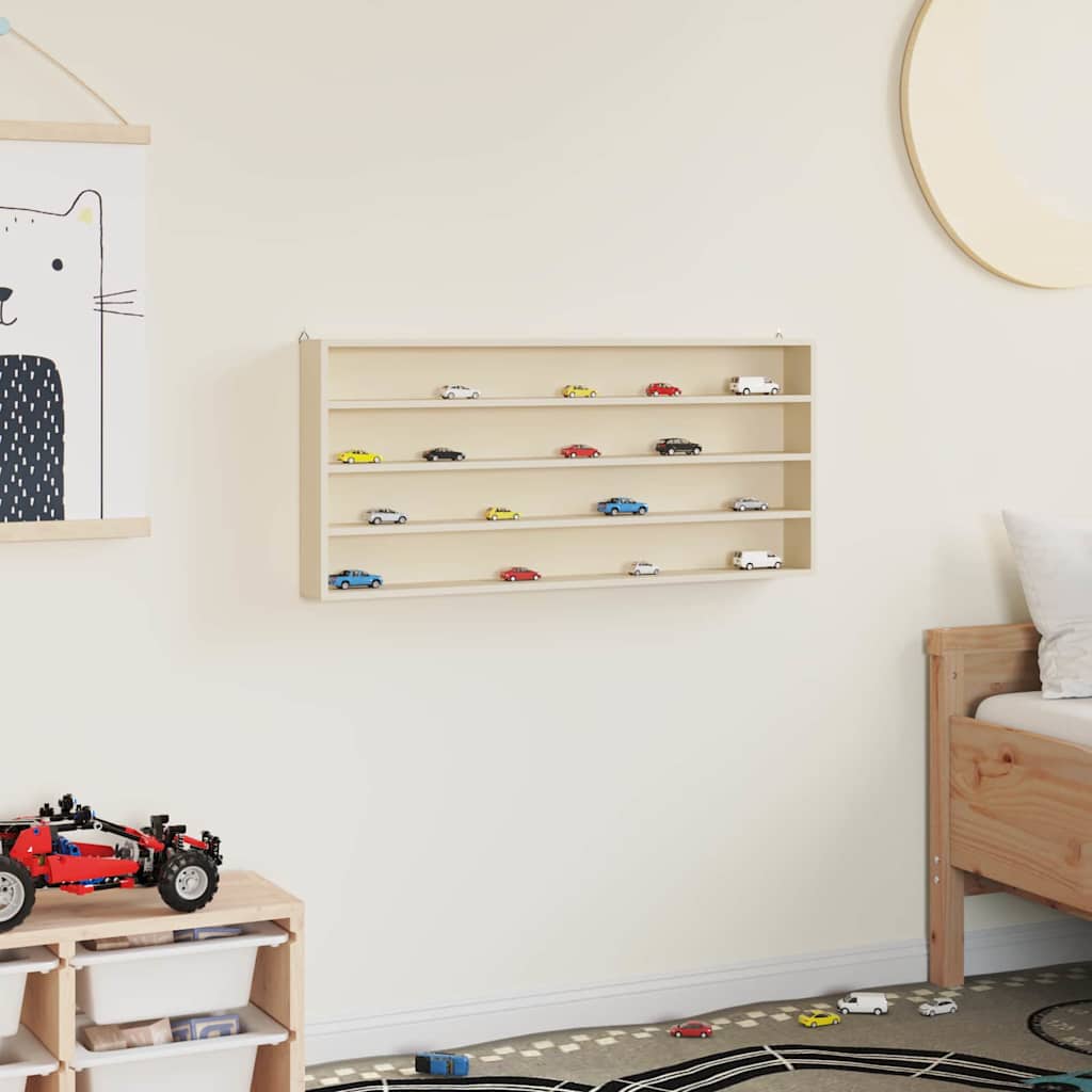 Boîte d'Exposition en Bois Marron 80 x 8,5 x 36 cm Contreplaqué - XIOS