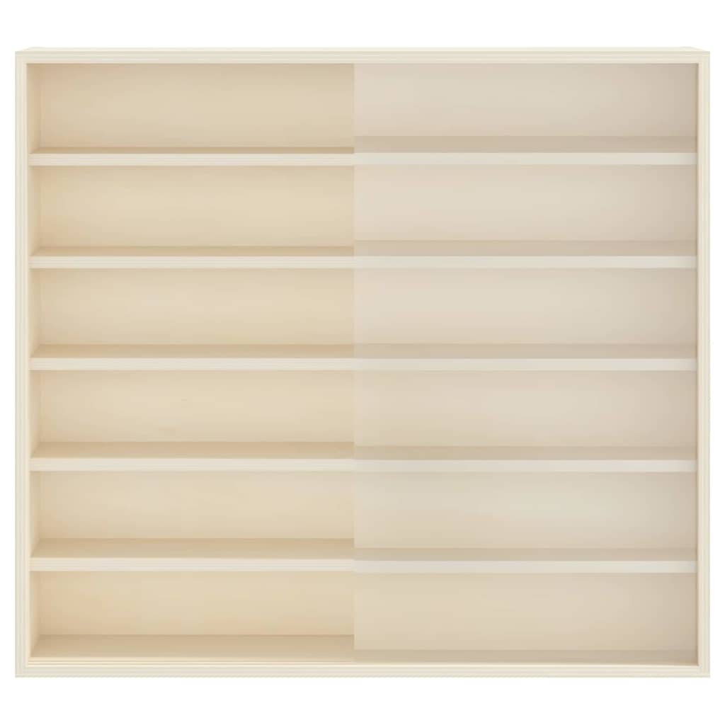 Vitrine Murale avec étagère Beige 60 x 8,5 x 54 cm Contreplaqué - XIOS