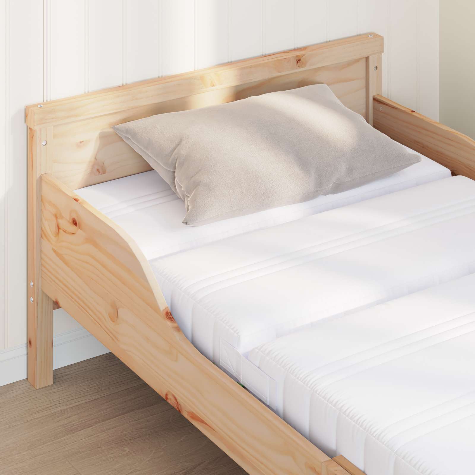 Matelas en mousse extensible 80 x 200 cm Blanc - XIOS