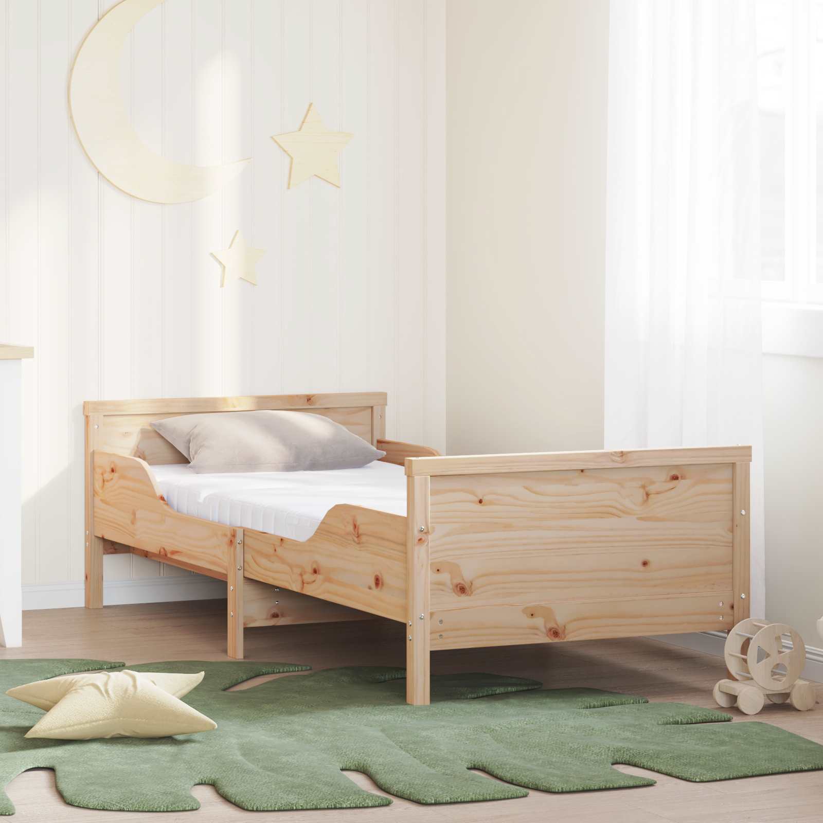 Matelas en Mousse Extensible 80 x 200 cm Blanc - XIOS