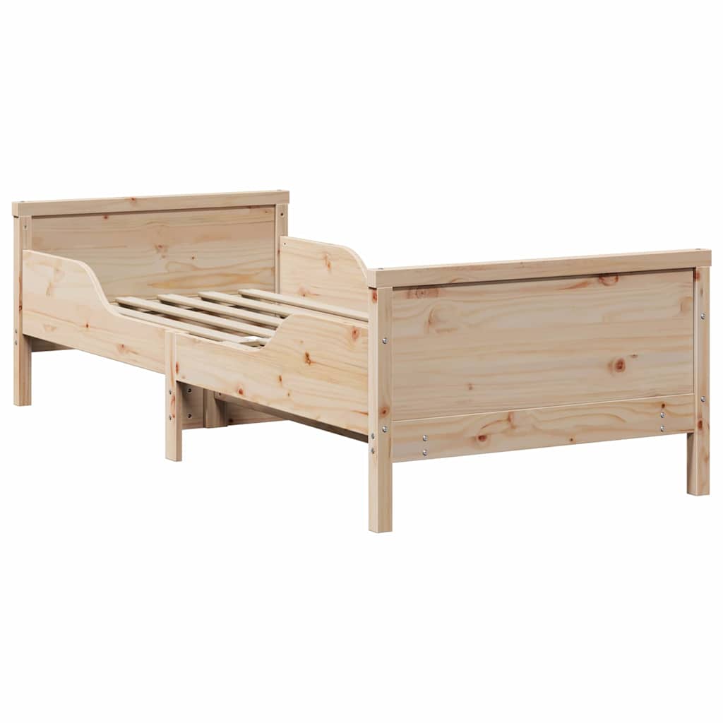 Cadre de lit Marron 80 x 200 cm Bois d'ingénierie - XIOS
