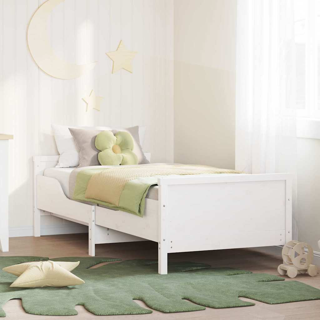 Lit extensible pour enfants Autre Blanc 80 x 130 / 165 / 200 cm - XIOS