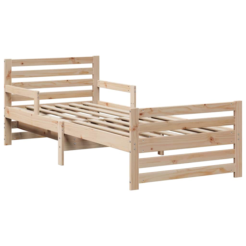 Cadre de lit Marron 80 x 200 cm Bois d'ingénierie - XIOS