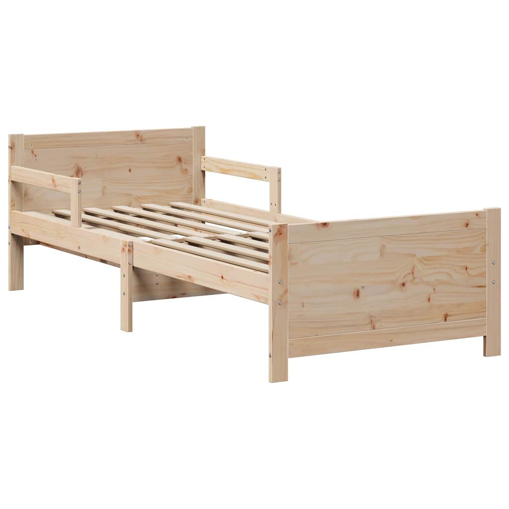 Cadre de lit Marron 80 x 200 cm Bois d'ingénierie - XIOS