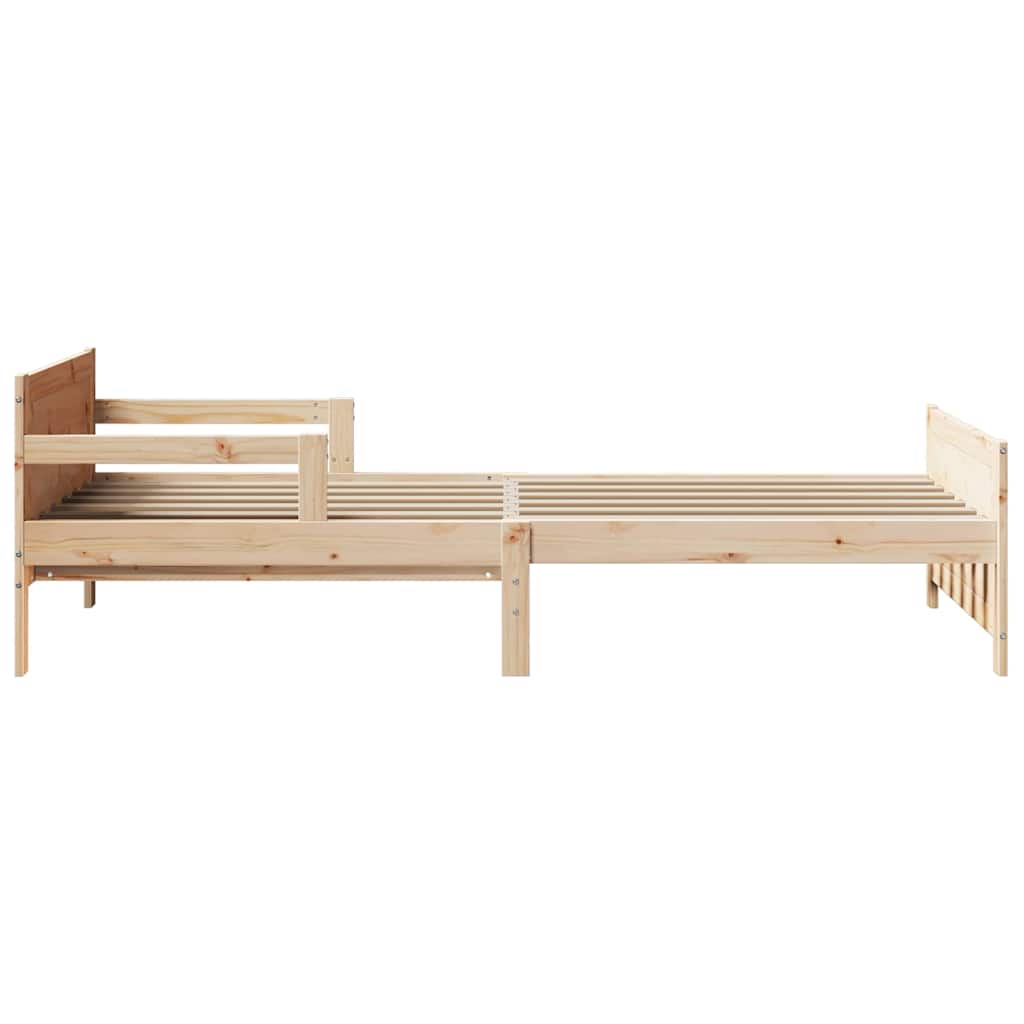 Cadre de lit Marron 80 x 200 cm Bois d'ingénierie - XIOS