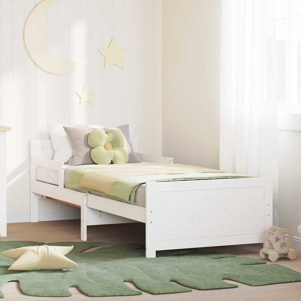 Lit extensible pour enfants Autre Blanc 80 x 130 / 165 / 200 cm - XIOS