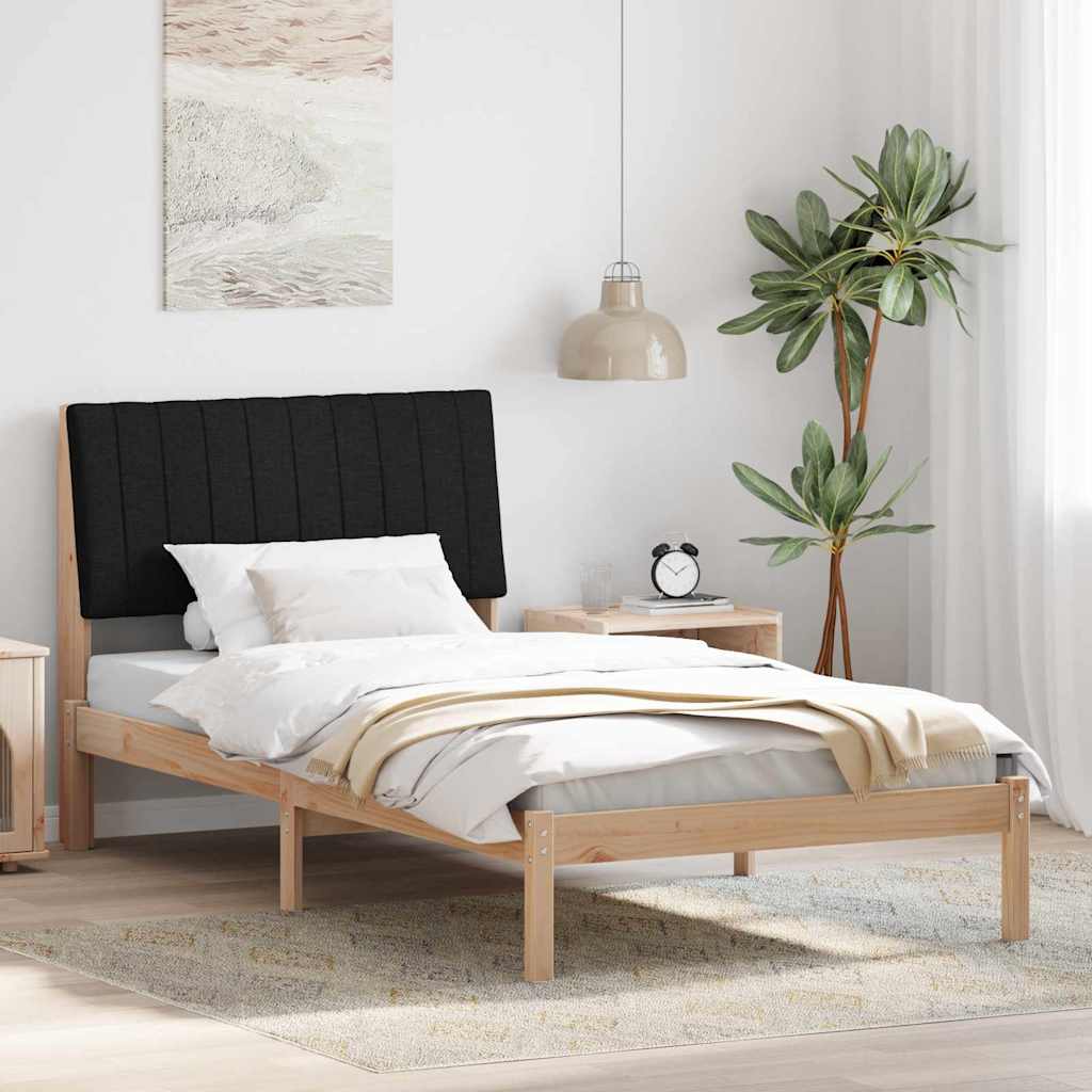 Cadre de lit avec tête de lit Marron 100 x 200 cm Pin massif - XIOS