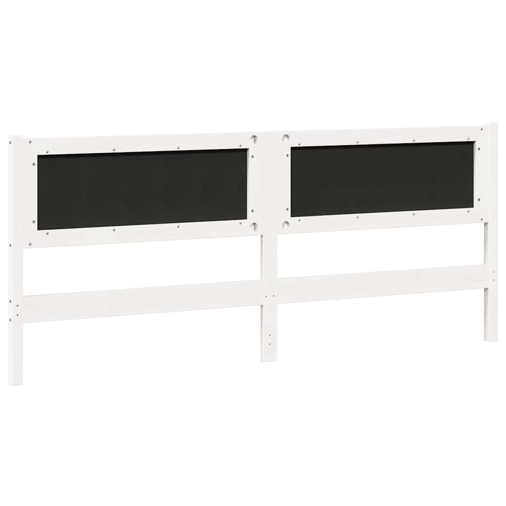 Tête de lit Autre Blanc 200 cm Bois massif en pin - XIOS
