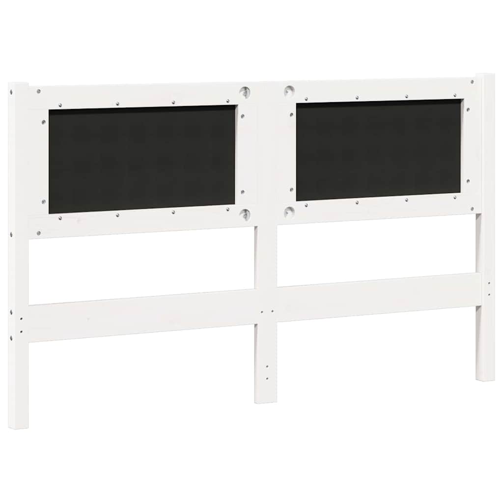 Tête de lit Autre Blanc 160 cm Bois massif en pin - XIOS