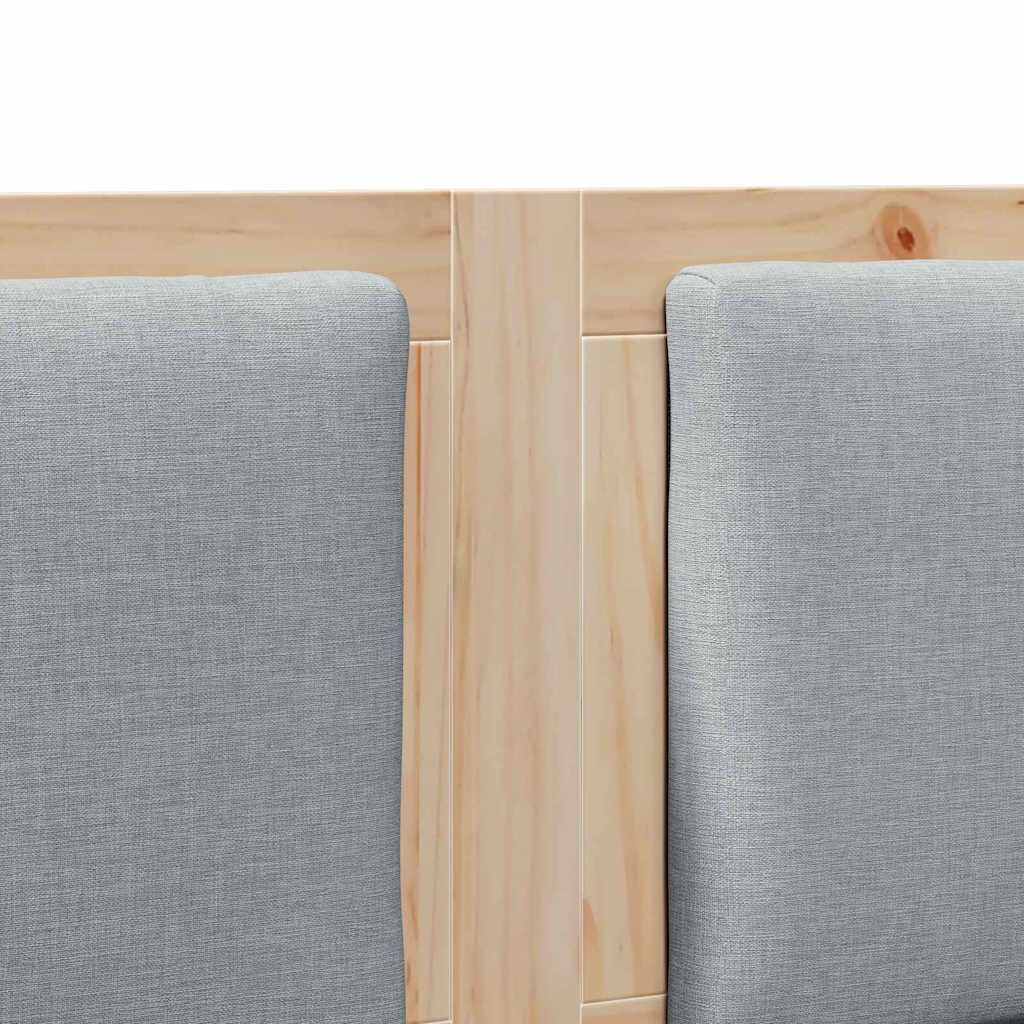Tête de lit Autre Marron 140 cm Bois massif en pin - XIOS