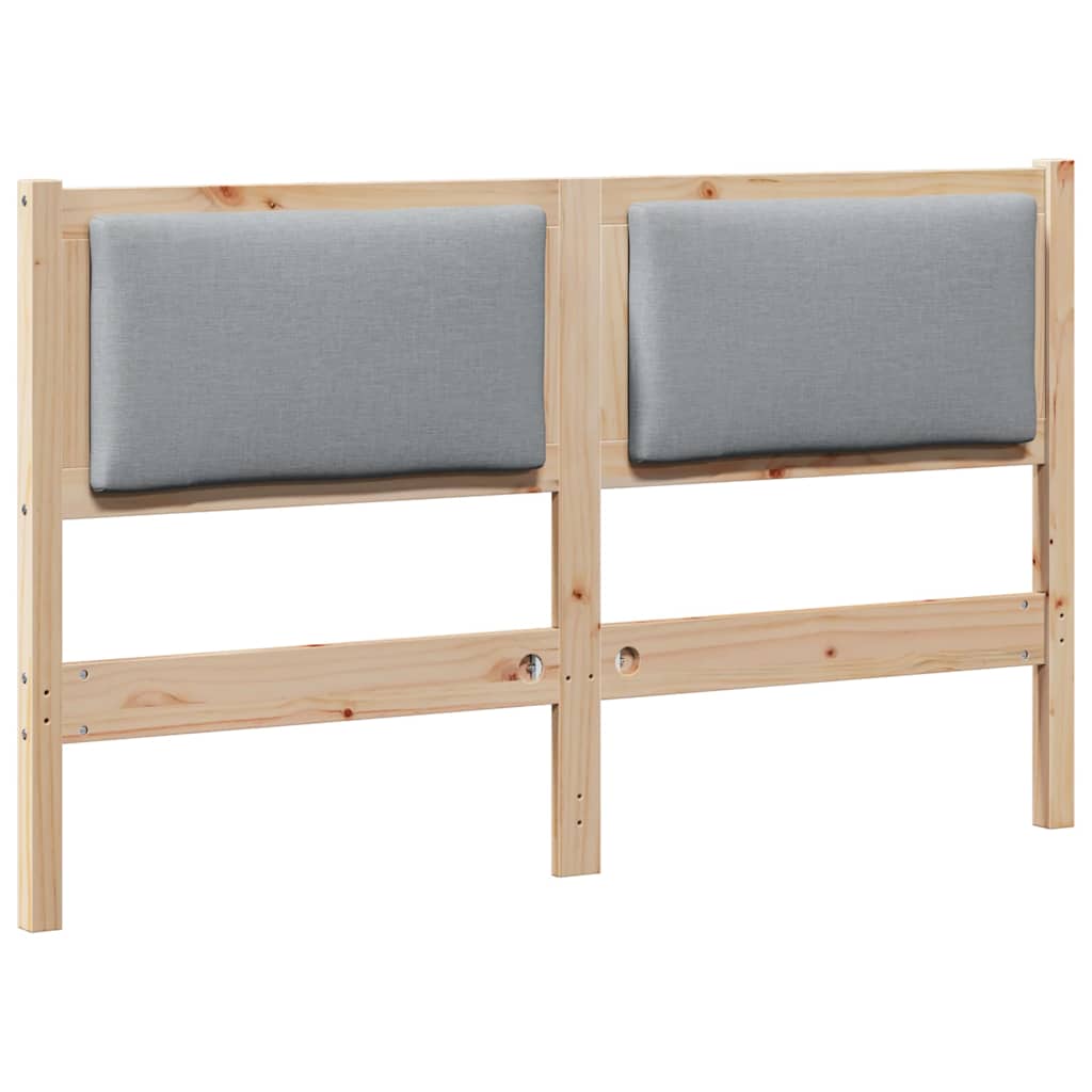 Tête de lit Autre Marron 140 cm Bois massif en pin - XIOS
