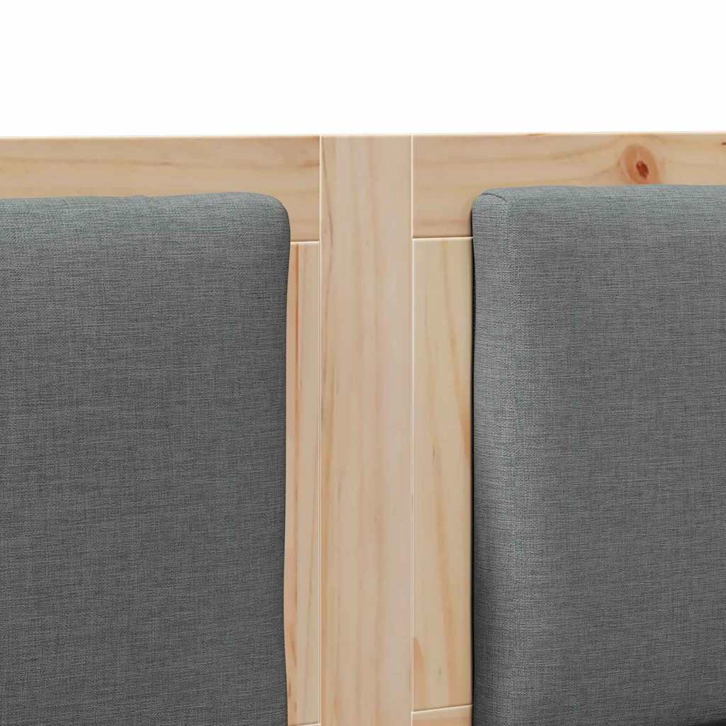 Tête de lit Autre Marron 140 cm Bois massif en pin - XIOS