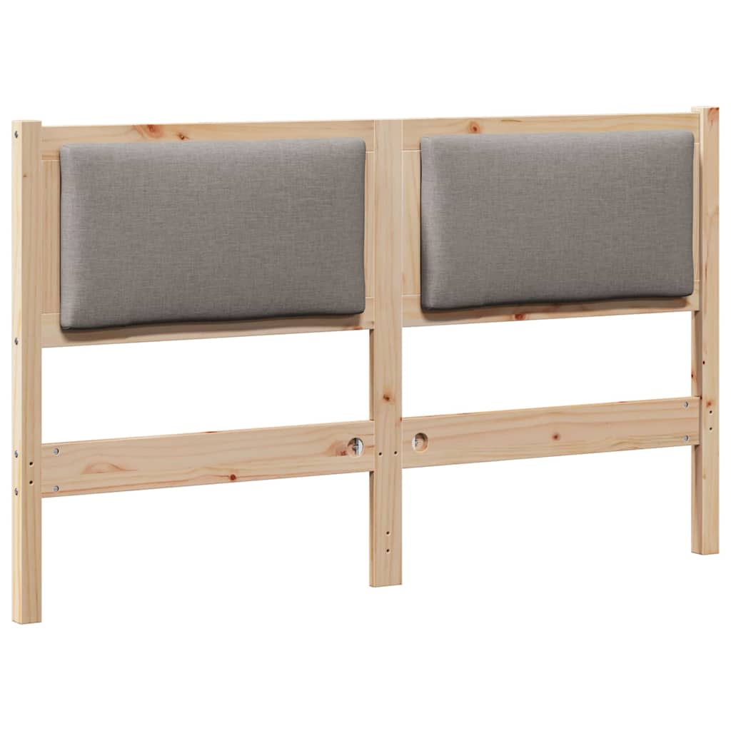 Tête de lit Autre Marron 140 cm Bois massif en pin - XIOS