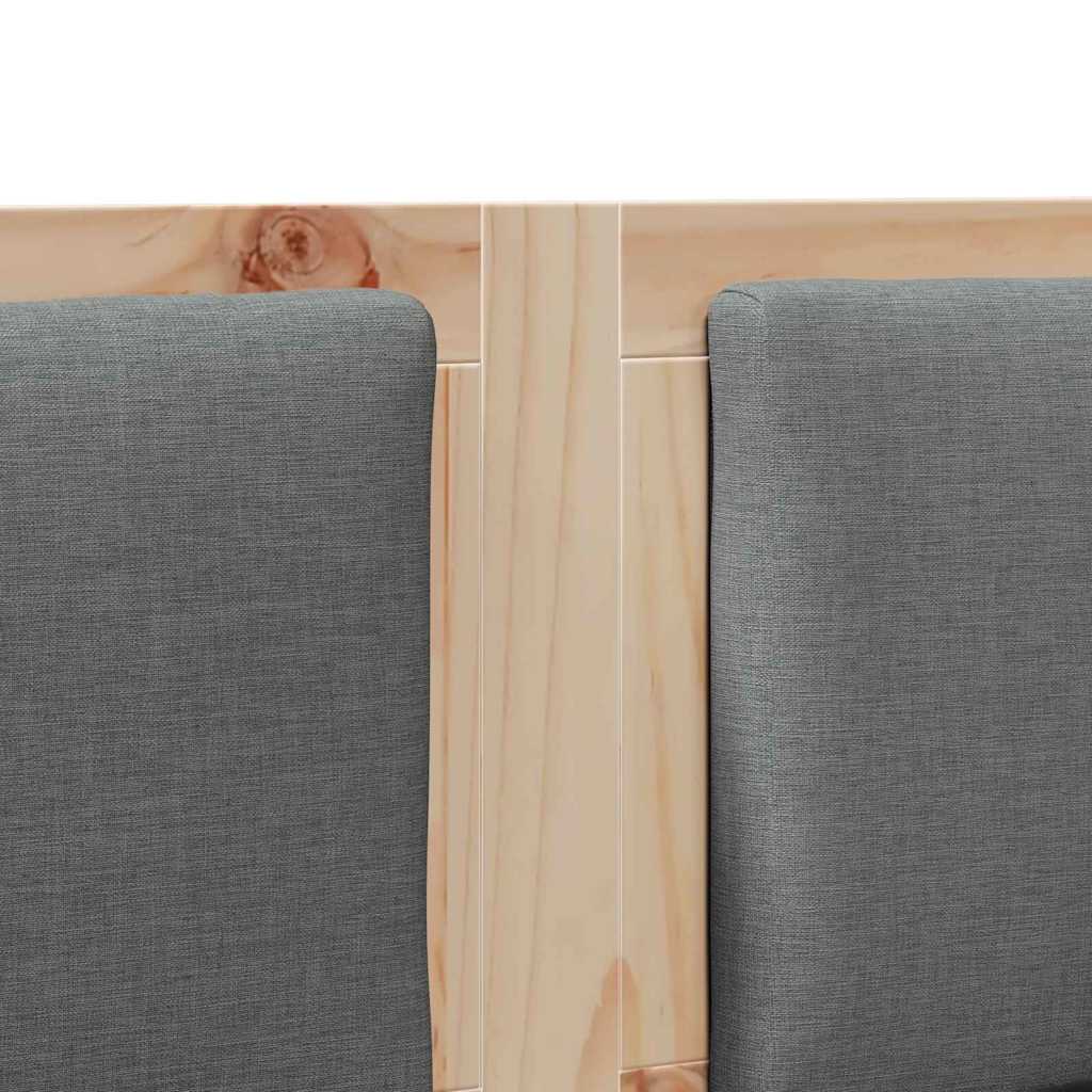 Tête de lit Autre Marron 135 cm Bois massif en pin - XIOS