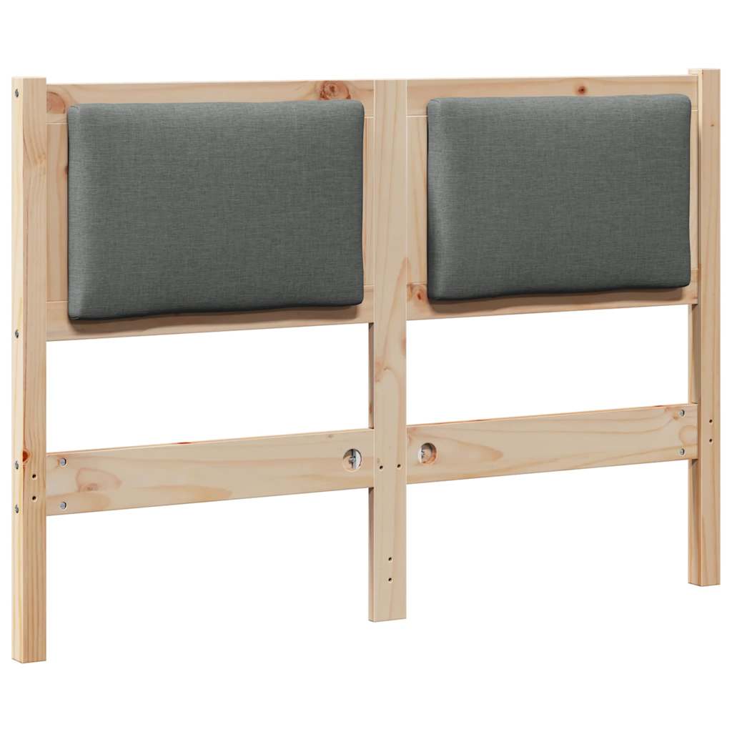 Tête de lit Autre Marron 135 cm Bois massif en pin - XIOS