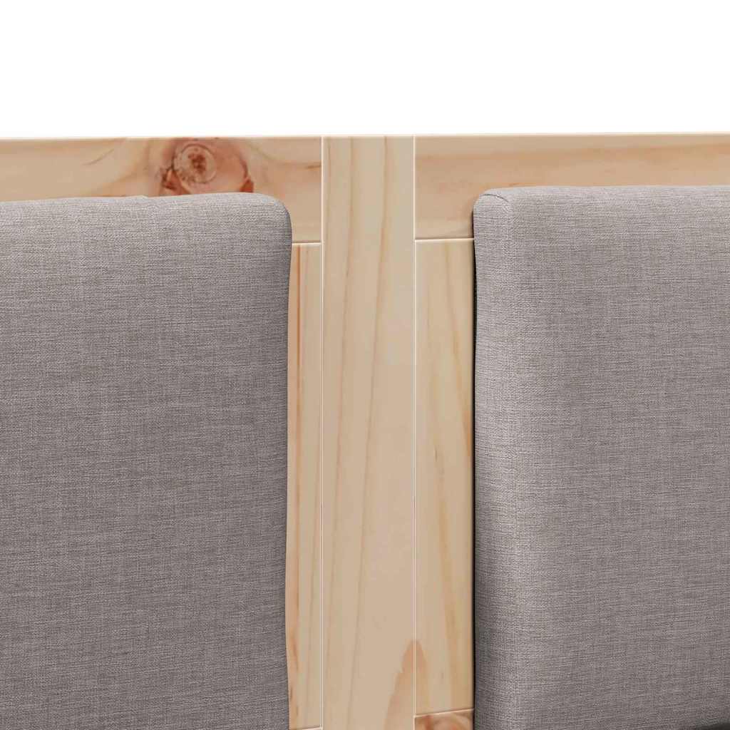 Tête de lit Autre Marron 135 cm Bois massif en pin - XIOS