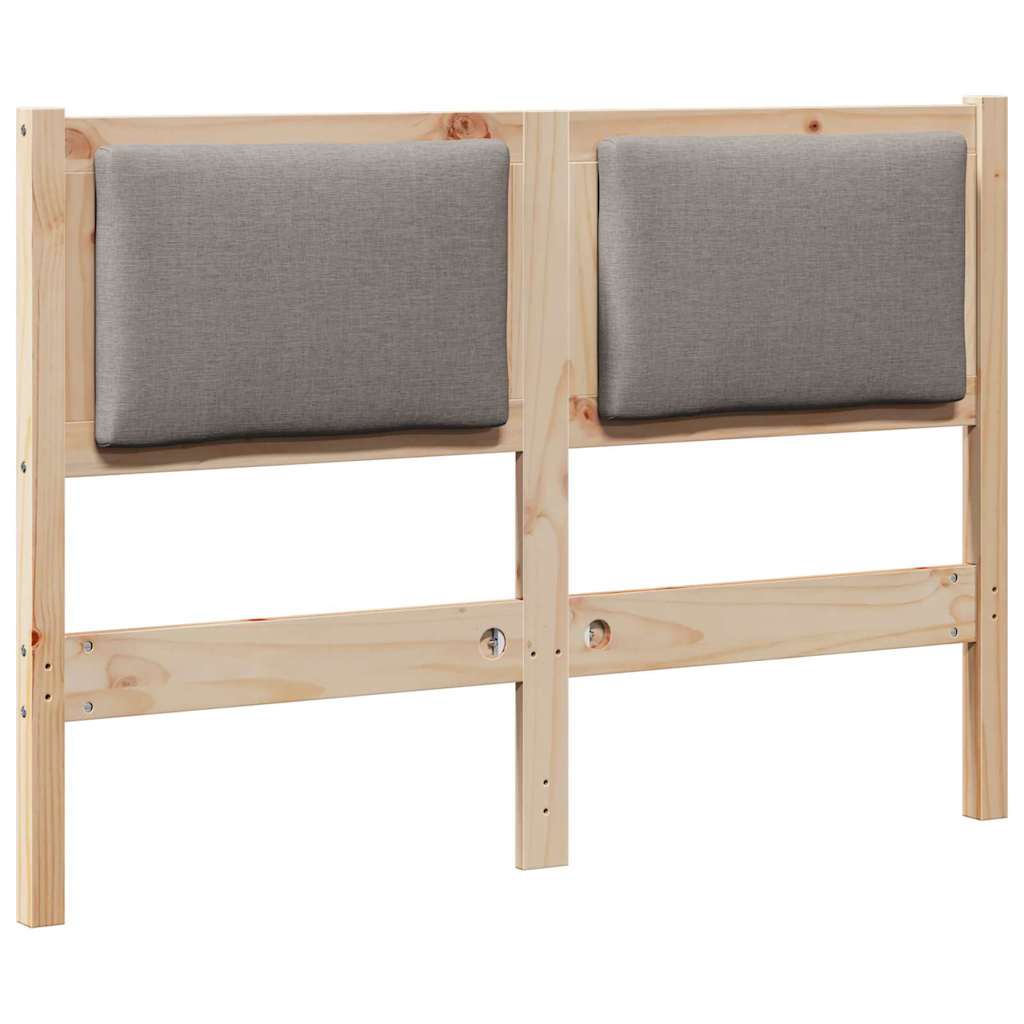 Tête de lit Autre Marron 135 cm Bois massif en pin - XIOS