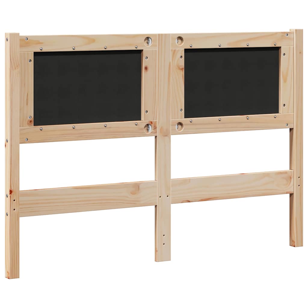 Tête de lit Autre Marron 135 cm Bois massif en pin - XIOS
