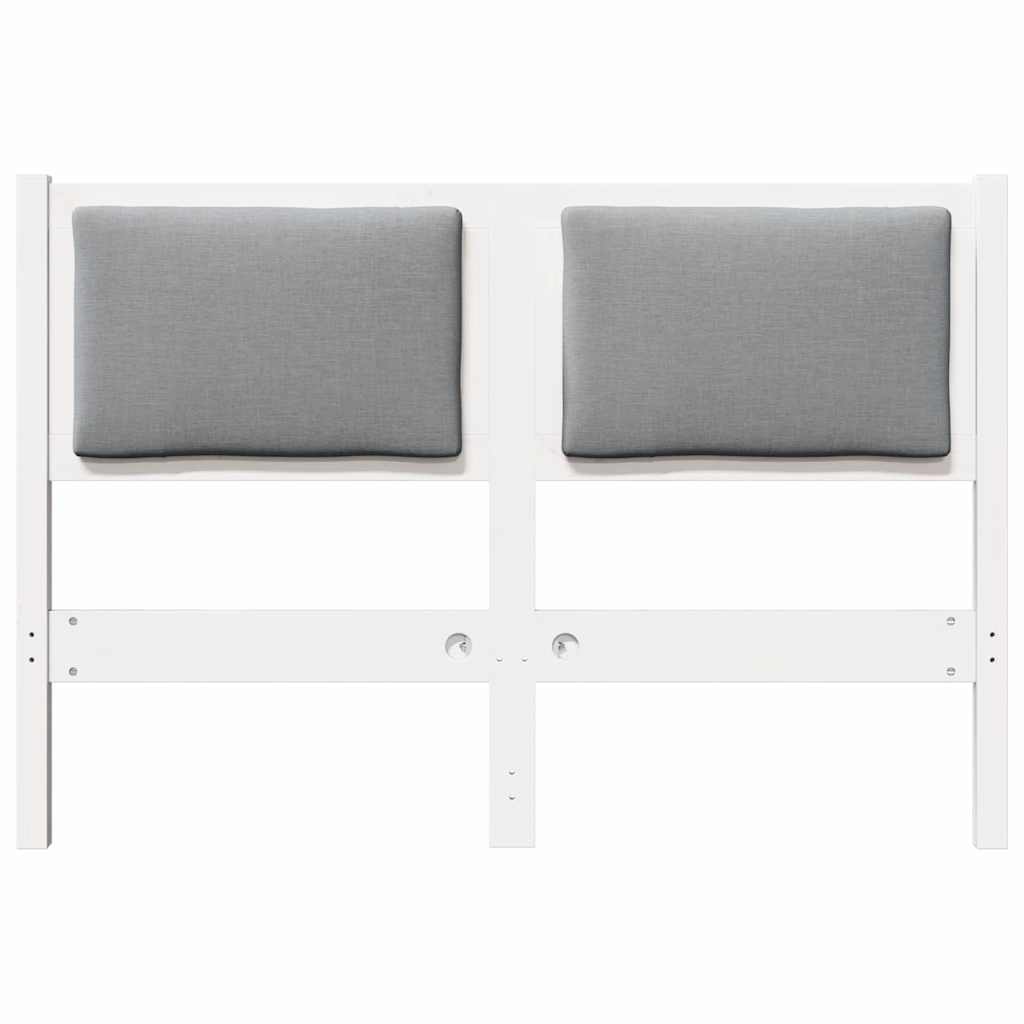Tête de lit Autre Blanc 135 cm Bois massif en pin - XIOS