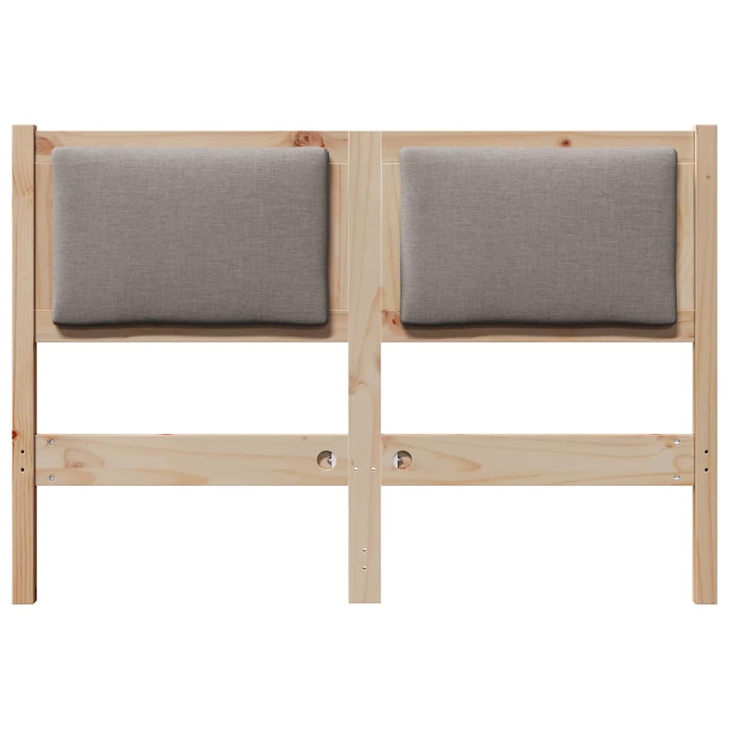 Tête de lit Autre Marron 120 cm Bois massif en pin - XIOS