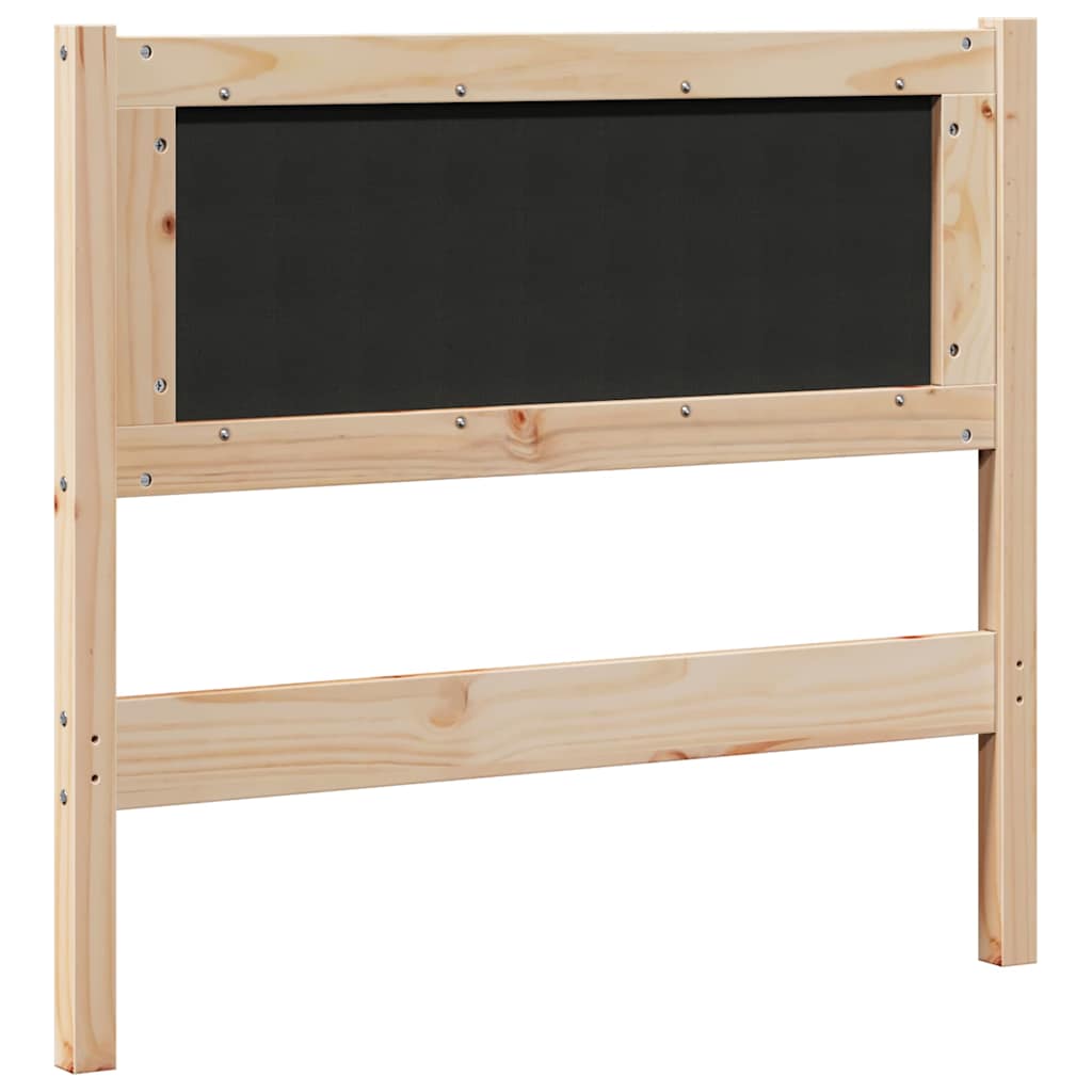 Tête de lit Autre Marron 90 cm Bois massif en pin - XIOS