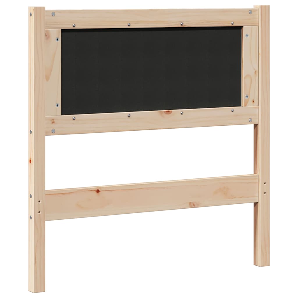 Tête de lit Autre Marron 75 cm Bois massif en pin - XIOS