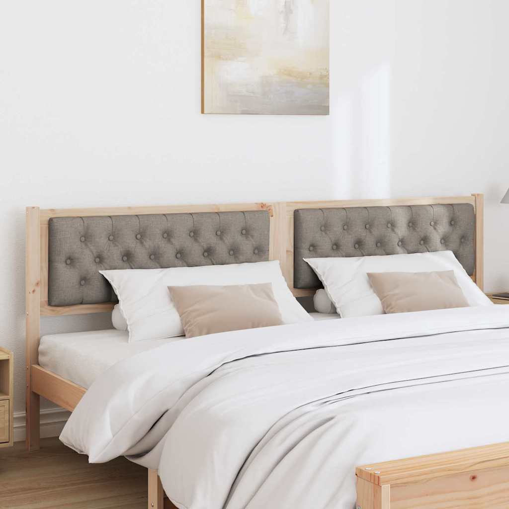 Tête de lit Autre Marron et taupe 200 cm Bois massif en pin - XIOS
