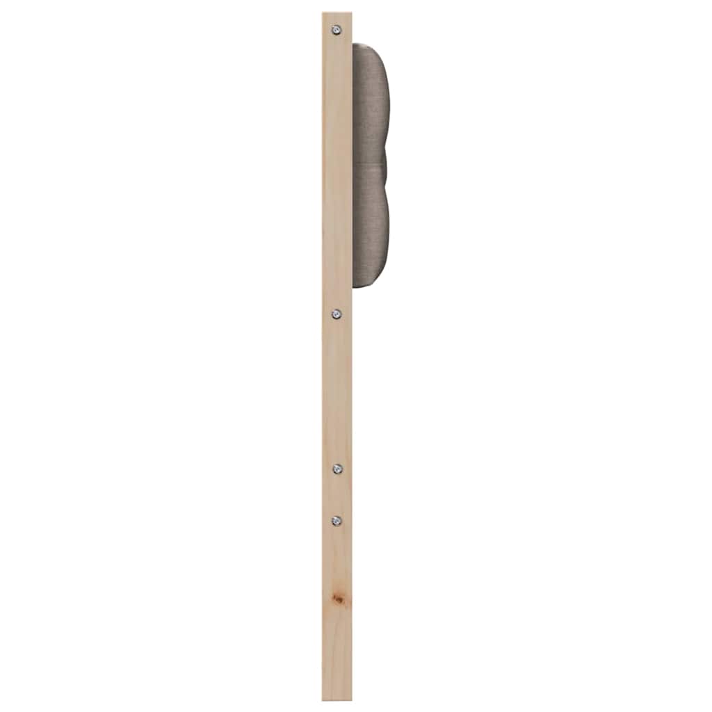 Tête de lit Autre Marron et taupe 200 cm Bois massif en pin - XIOS