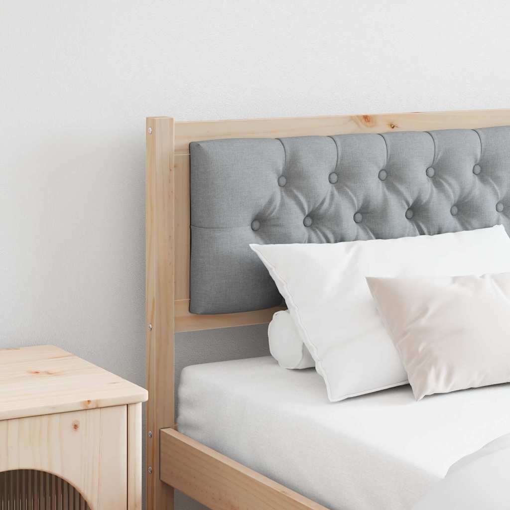 Tête de lit Marron et gris clair 180 cm Bois massif en pin - XIOS