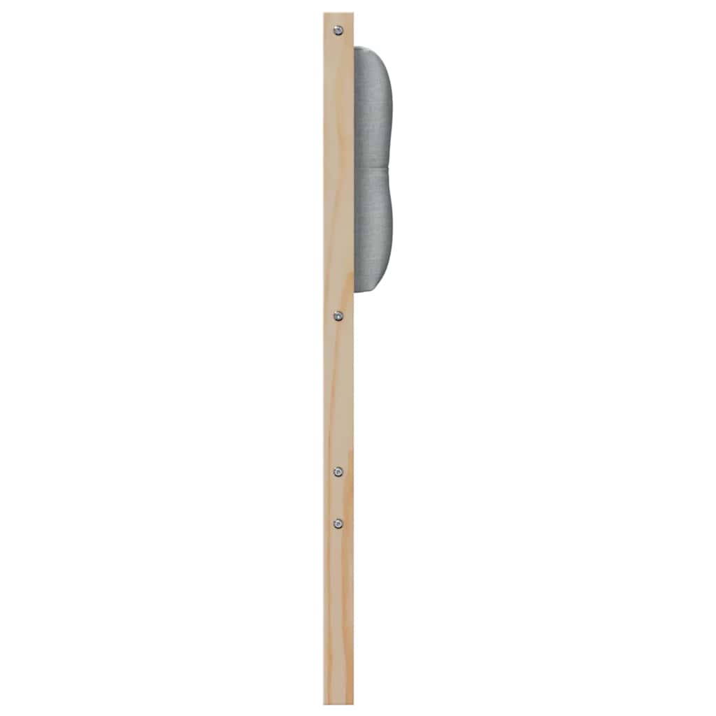 Tête de lit Marron et gris clair 180 cm Bois massif en pin - XIOS