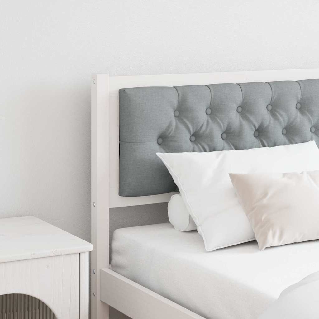 Tête de lit Autre Blanc et gris clair 180 cm Bois massif en pin - XIOS