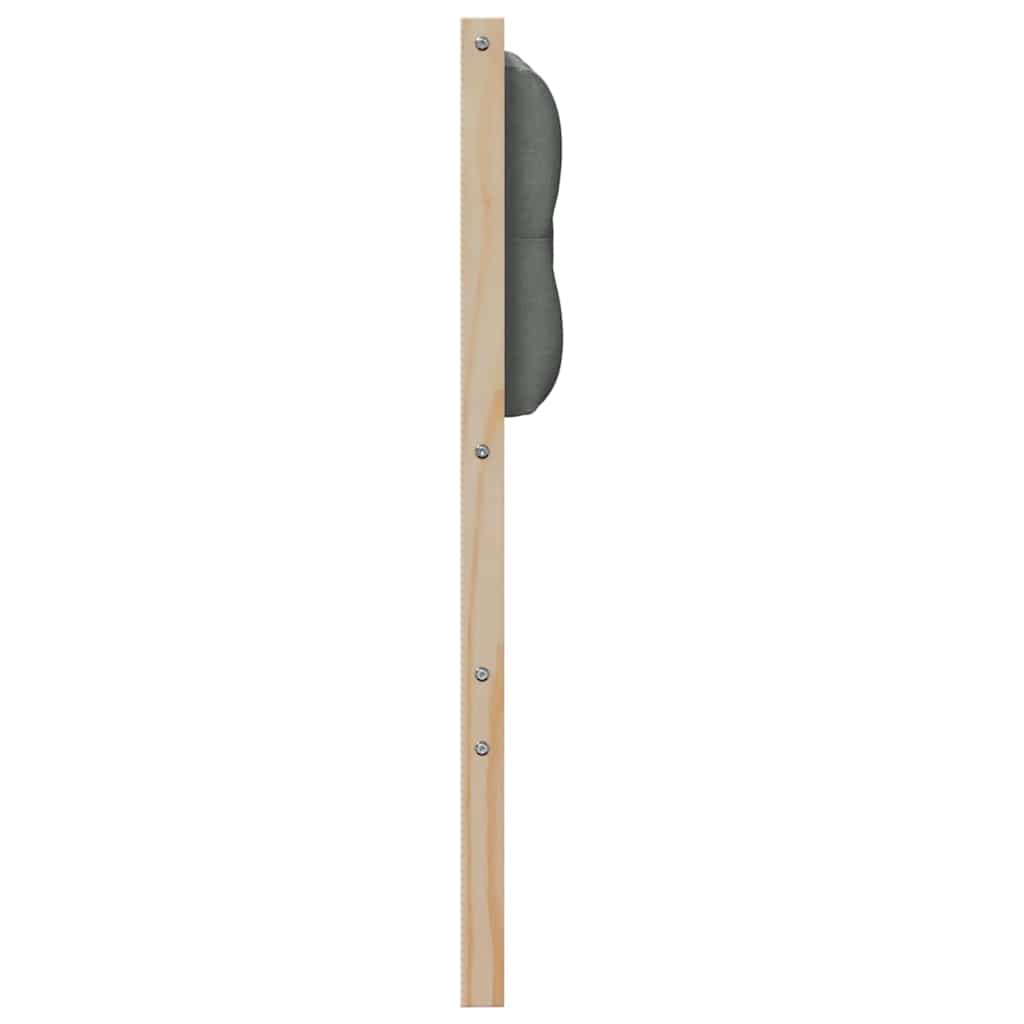 Tête de lit marron et gris foncé 150 cm Bois massif en pin - XIOS