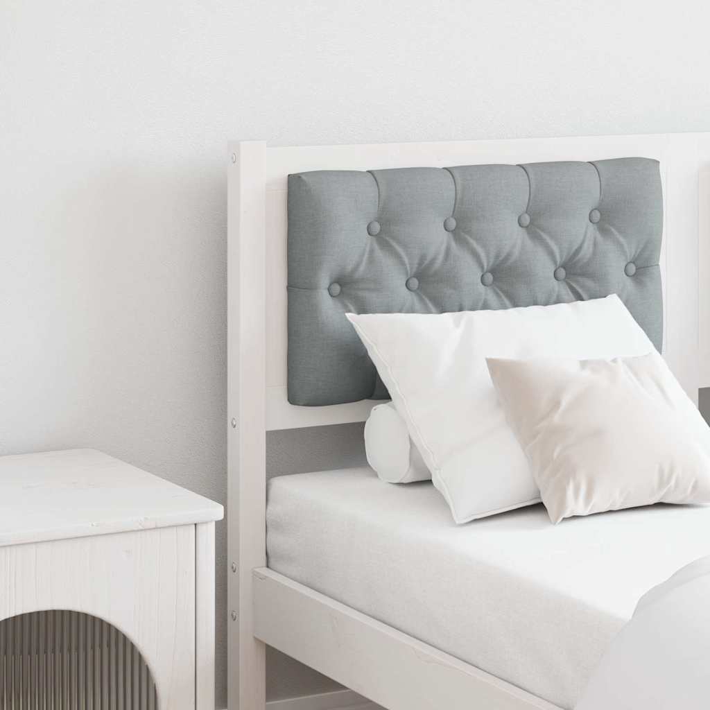 Tête de lit Autre Blanc et gris clair 150 cm Bois massif en pin - XIOS