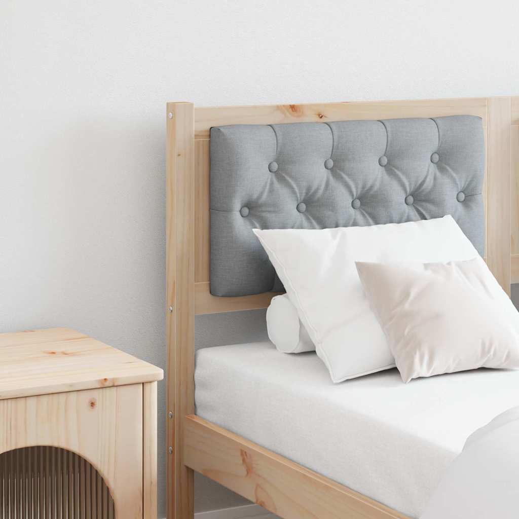 Tête de lit Marron et gris clair 140 cm Bois massif en pin - XIOS
